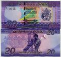 Соломоновы острова---20 долларов 2017г.