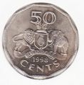 Свазиленд---50 центов 1998г.