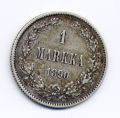 Россия ( княжество Финляндское ) 1 марка 1890 г.