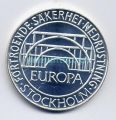 Швеция 100 крон 1984 г. Конференция в Стокгольме